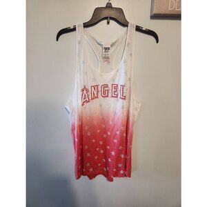 Victoria's Secret PINK MLB Collection Size L Los Angeles Angels Tank Top